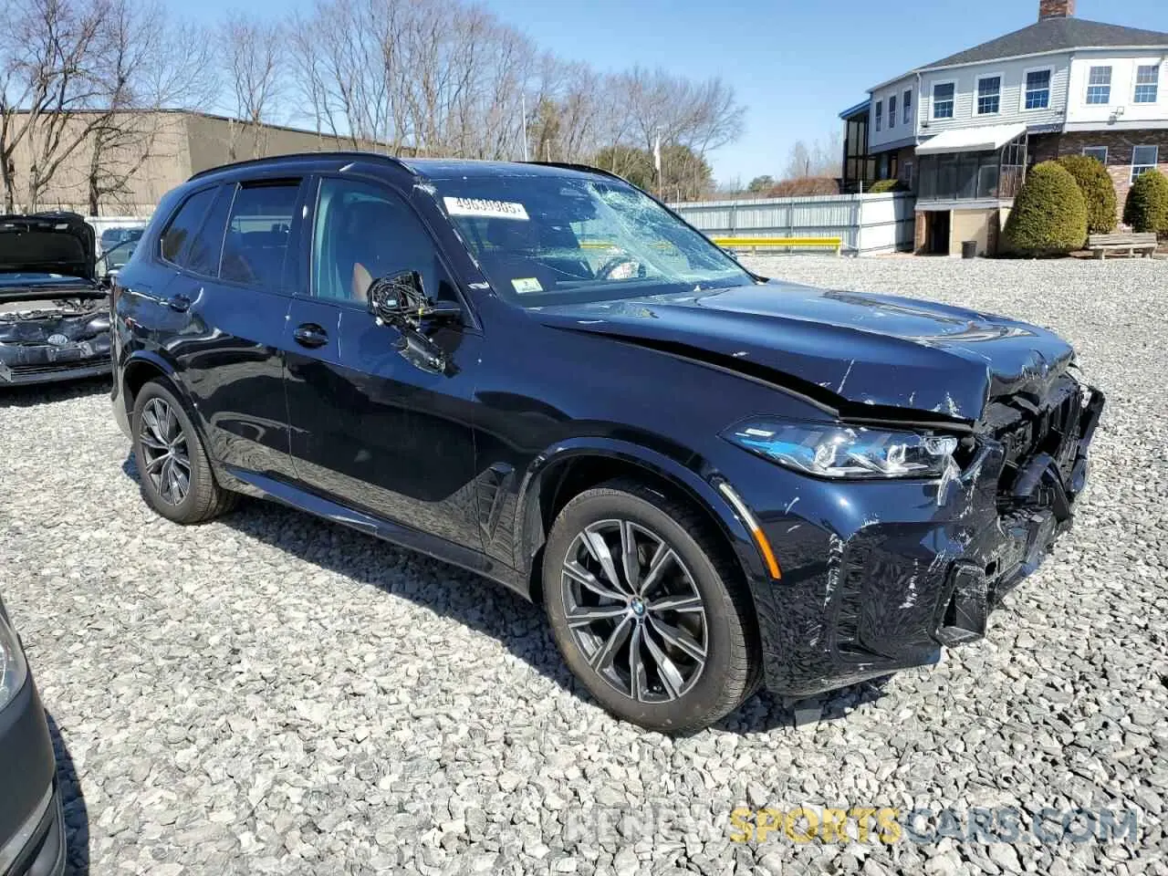 4 fotografías del automóvil dañado 5UX23EU0XR9V53303 BMW X5 2024