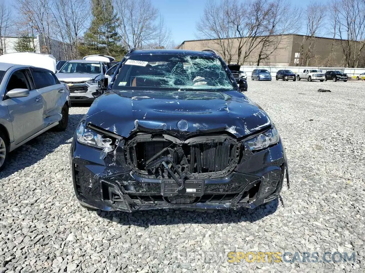 5 fotografías del automóvil dañado 5UX23EU0XR9V53303 BMW X5 2024