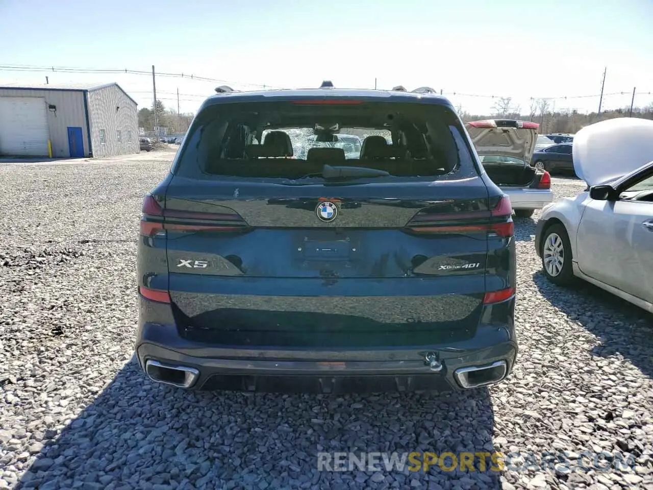 6 fotografías del automóvil dañado 5UX23EU0XR9V53303 BMW X5 2024