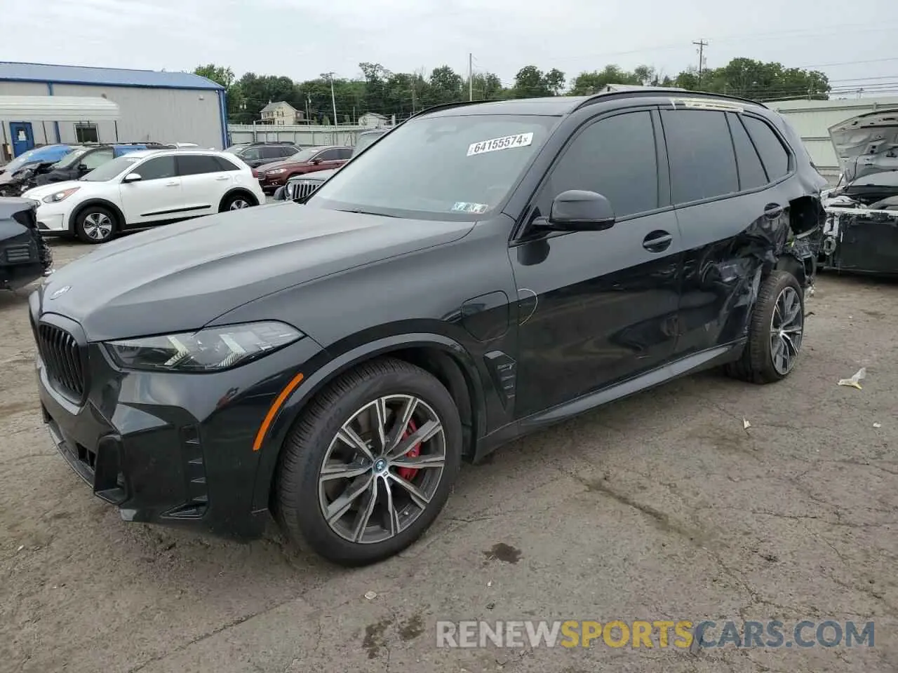 1 fotografías del automóvil dañado 5UX43EU02R9U91727 BMW X5 2024