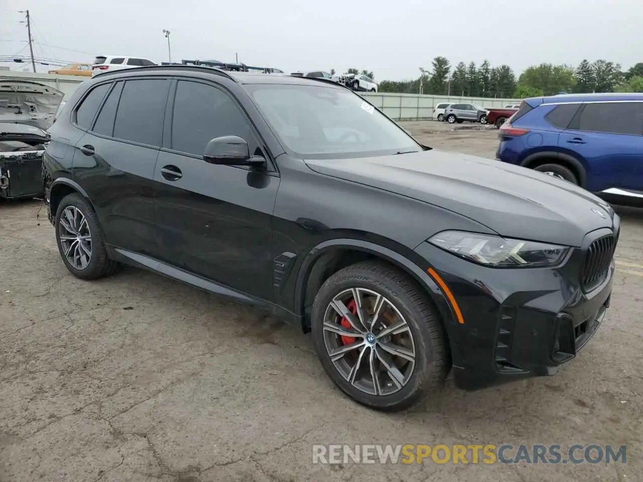 4 fotografías del automóvil dañado 5UX43EU02R9U91727 BMW X5 2024