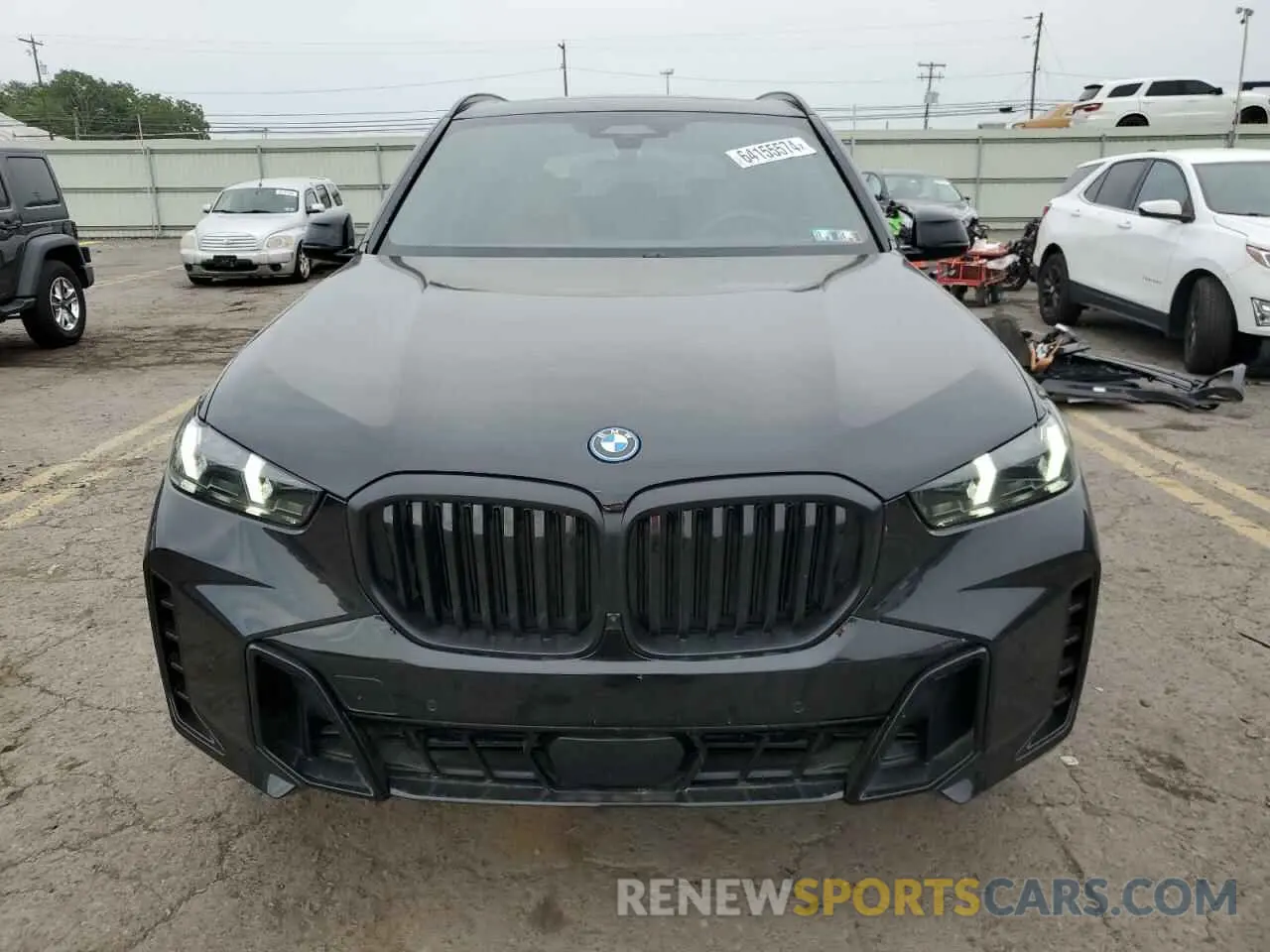 5 fotografías del automóvil dañado 5UX43EU02R9U91727 BMW X5 2024
