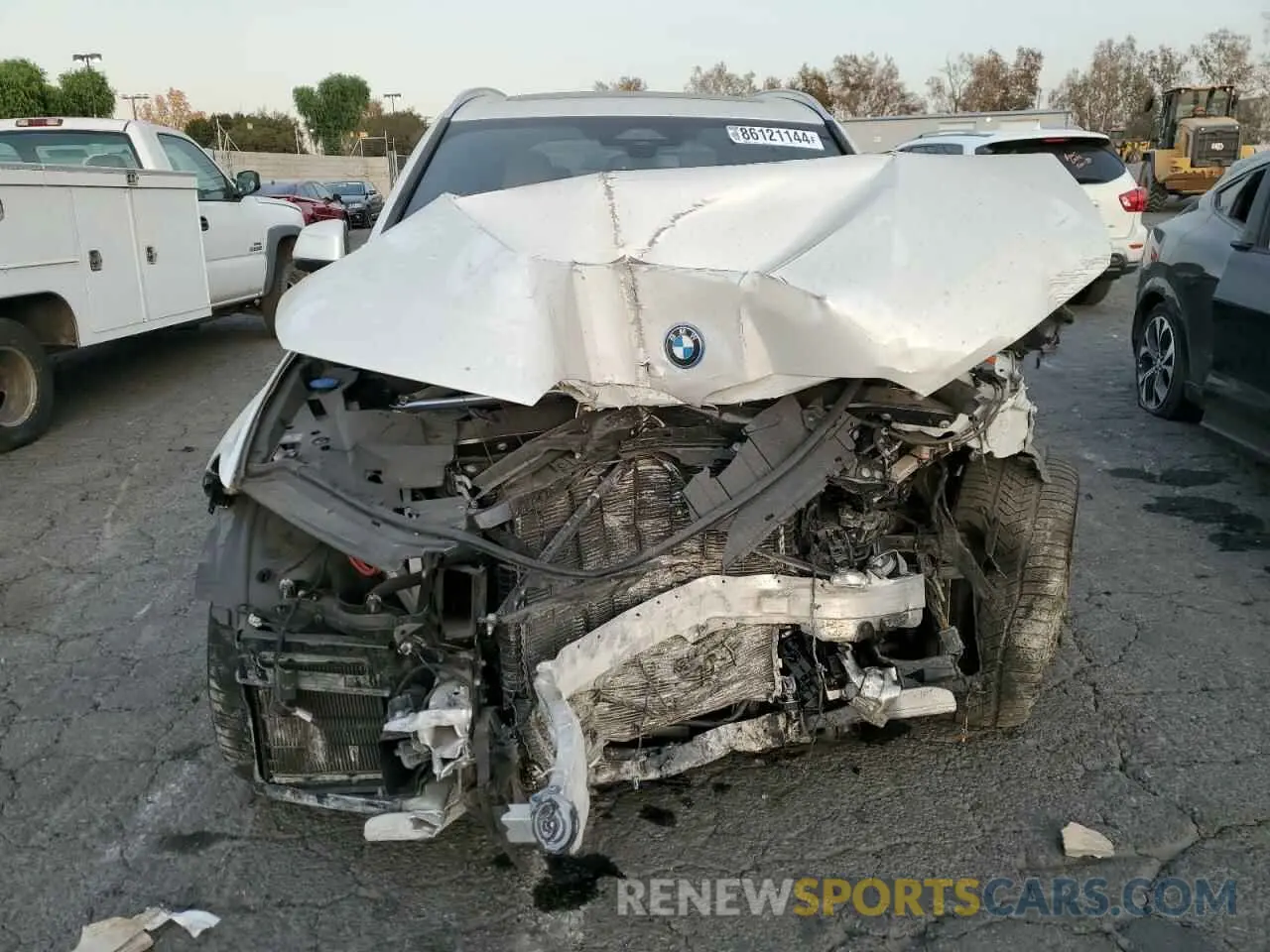 5 fotografías del automóvil dañado 5UX43EU07R9S99719 BMW X5 2024