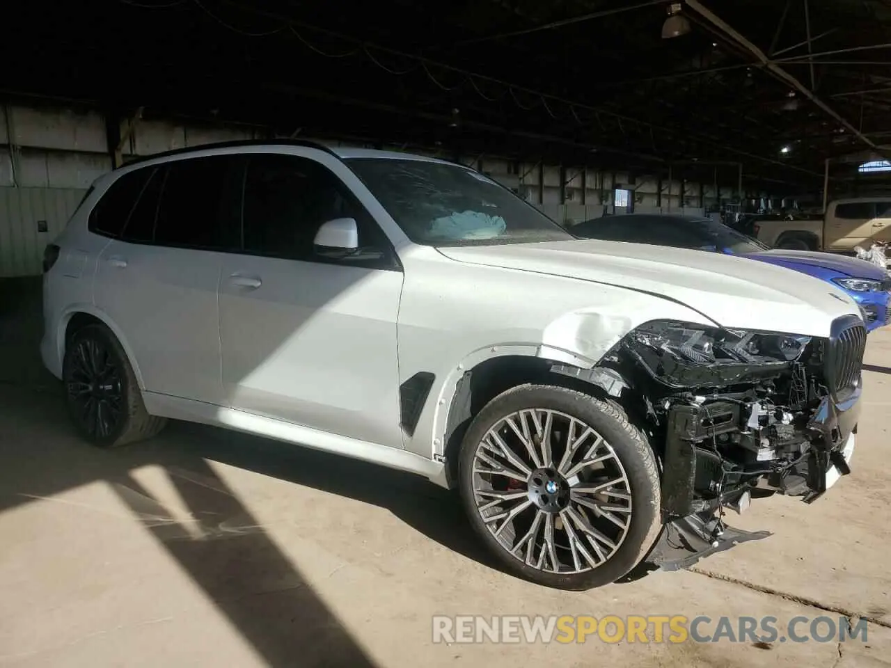 4 fotografías del automóvil dañado 5UX13EU03S9W58976 BMW X5 2025