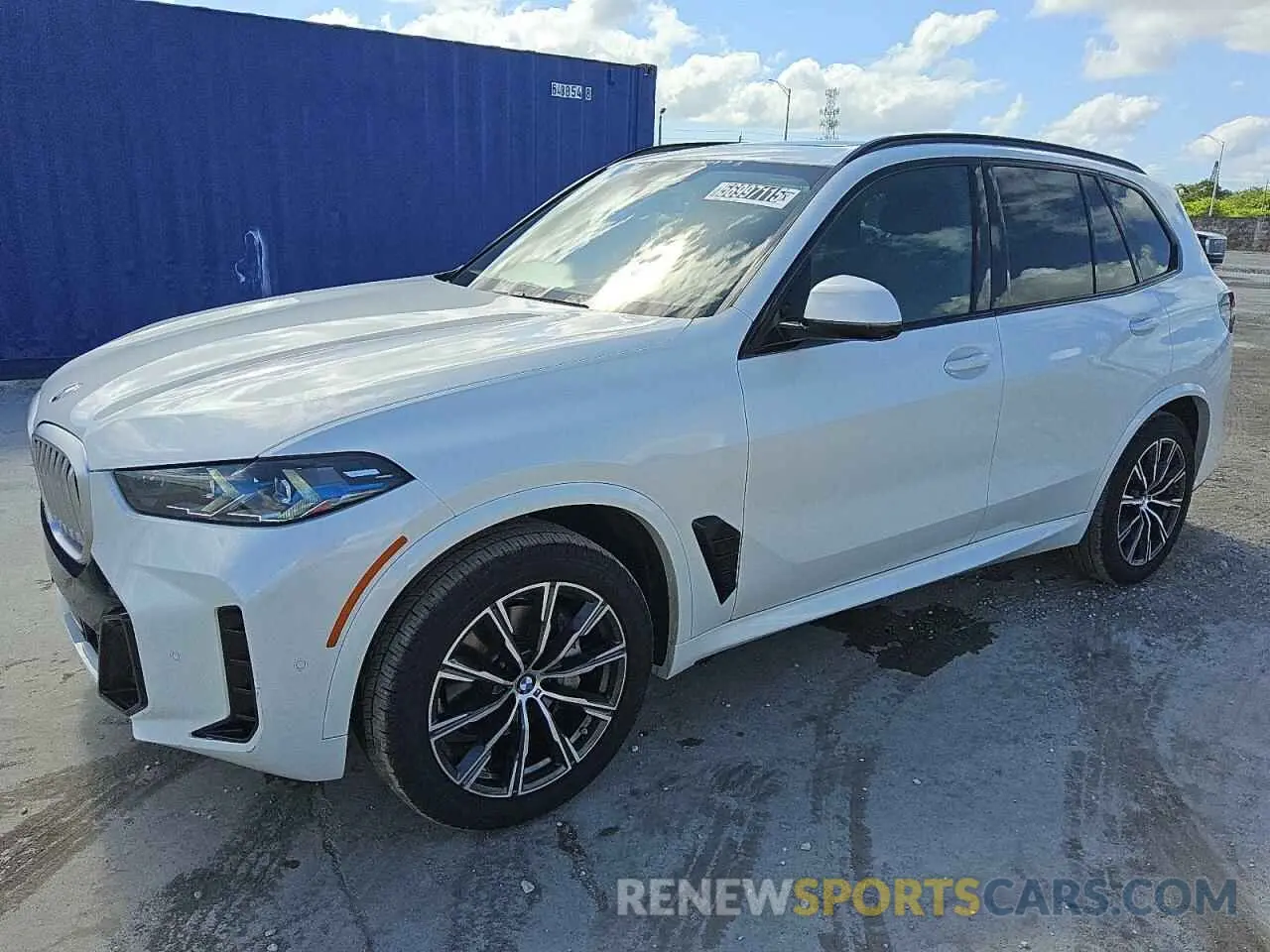 1 fotografías del automóvil dañado 5UX13EU04S9W59361 BMW X5 2025