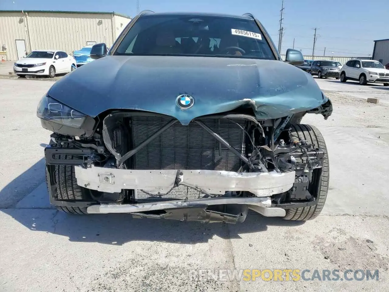 5 fotografías del automóvil dañado 5UX13EU04S9Y41593 BMW X5 2025
