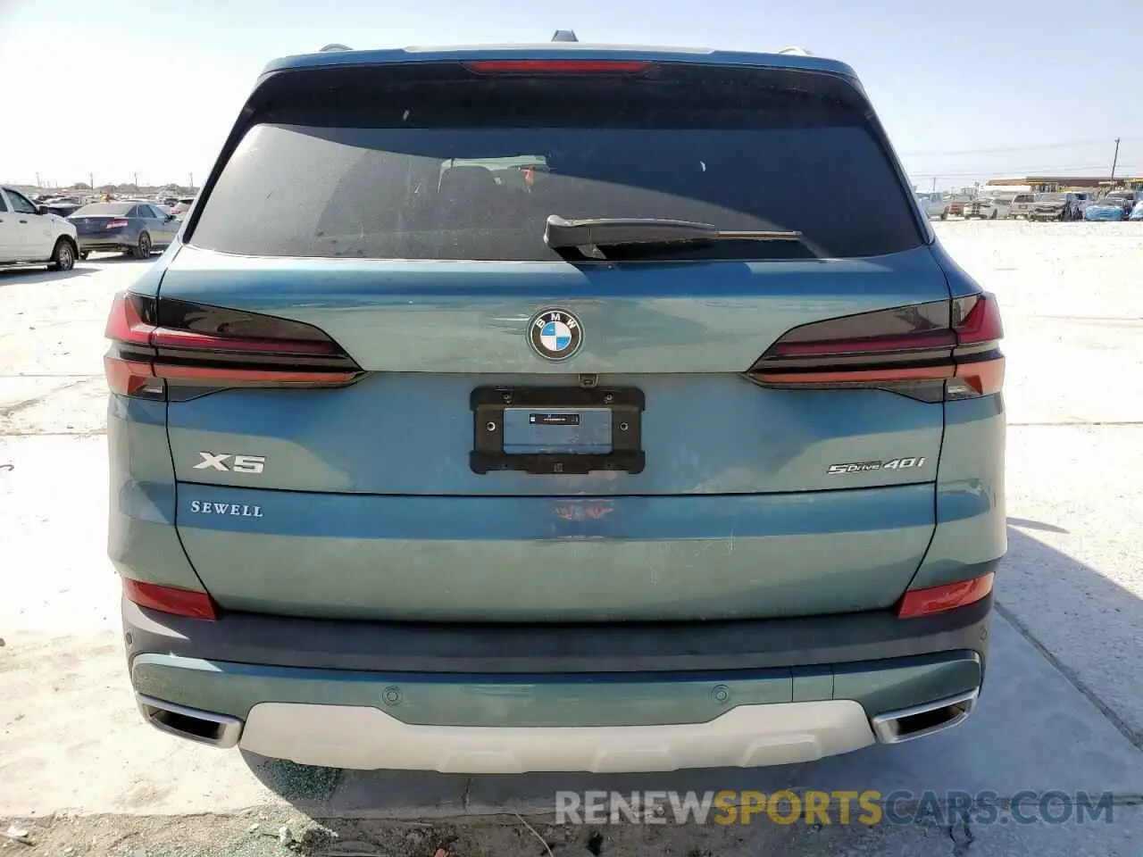 6 fotografías del automóvil dañado 5UX13EU04S9Y41593 BMW X5 2025