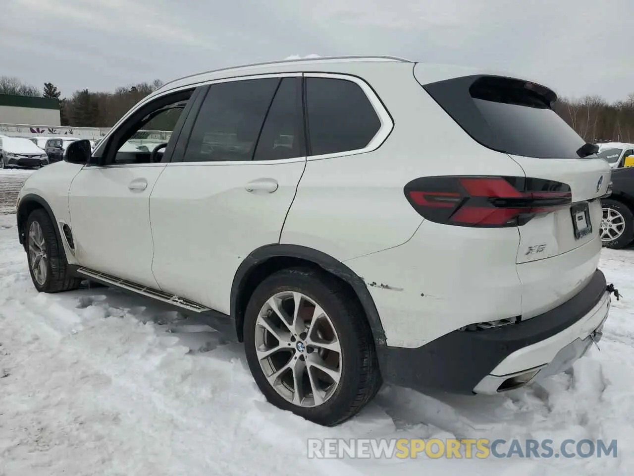 2 fotografías del automóvil dañado 5UX23EU00S9W33487 BMW X5 2025