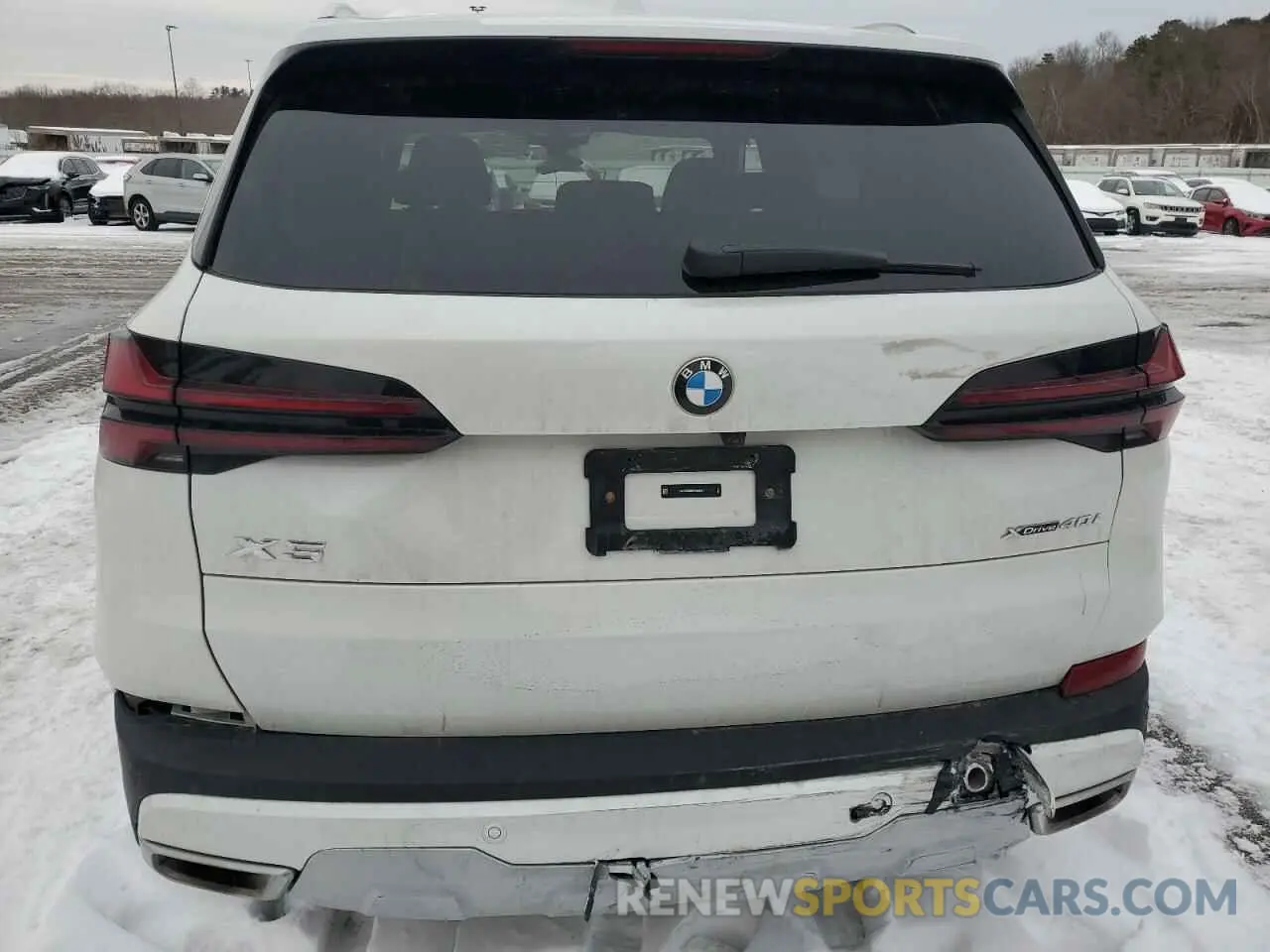 6 fotografías del automóvil dañado 5UX23EU00S9W33487 BMW X5 2025