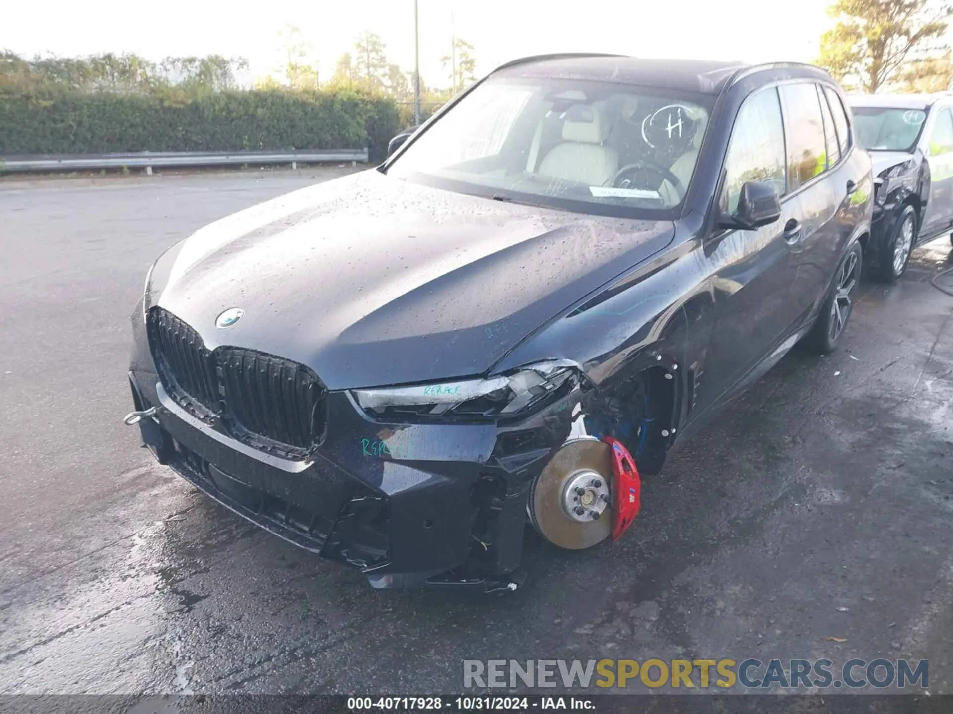 6 fotografías del automóvil dañado 5UX23EU00S9W85654 BMW X5 2025