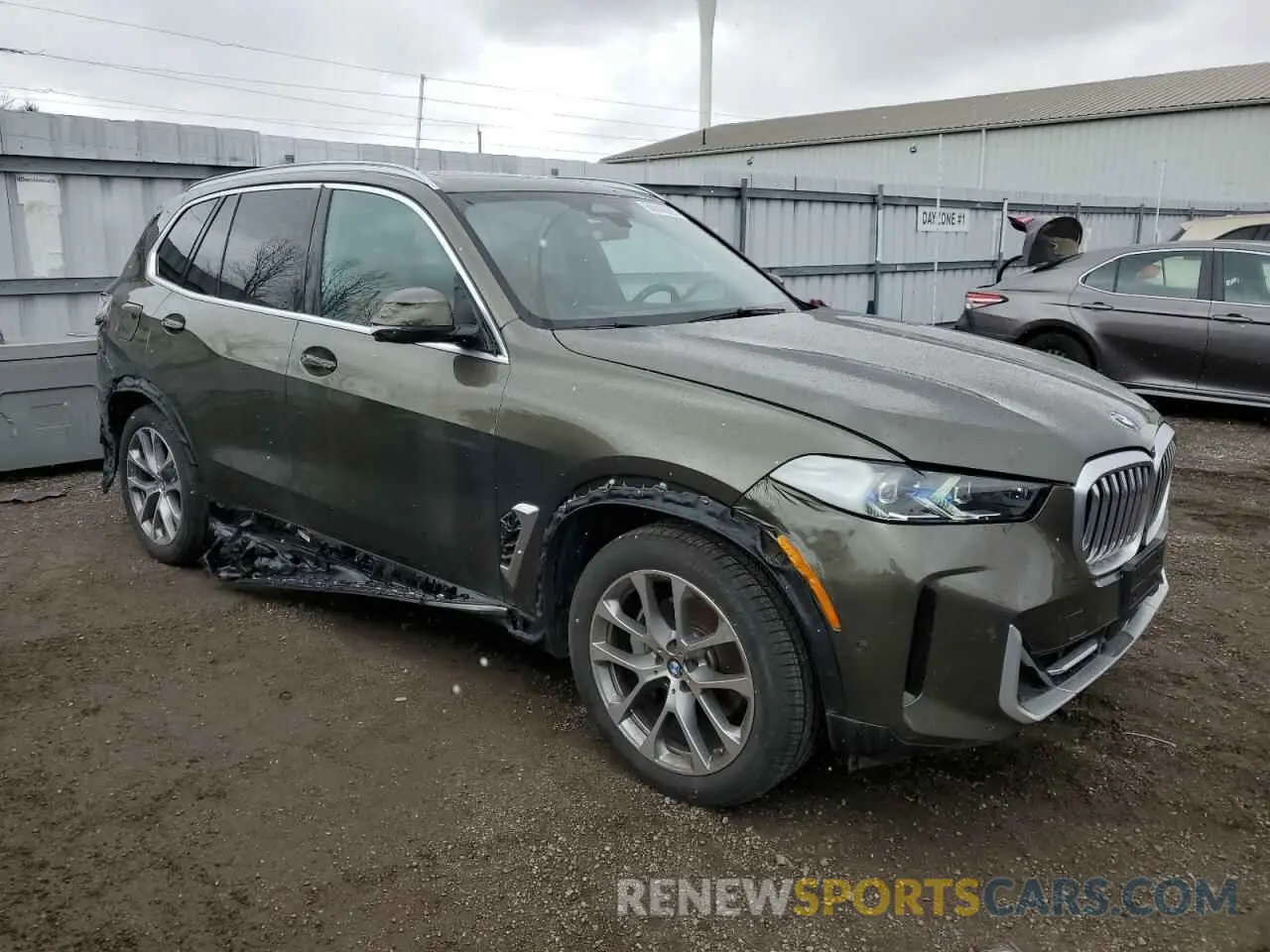4 fotografías del automóvil dañado 5UX23EU00S9X76732 BMW X5 2025