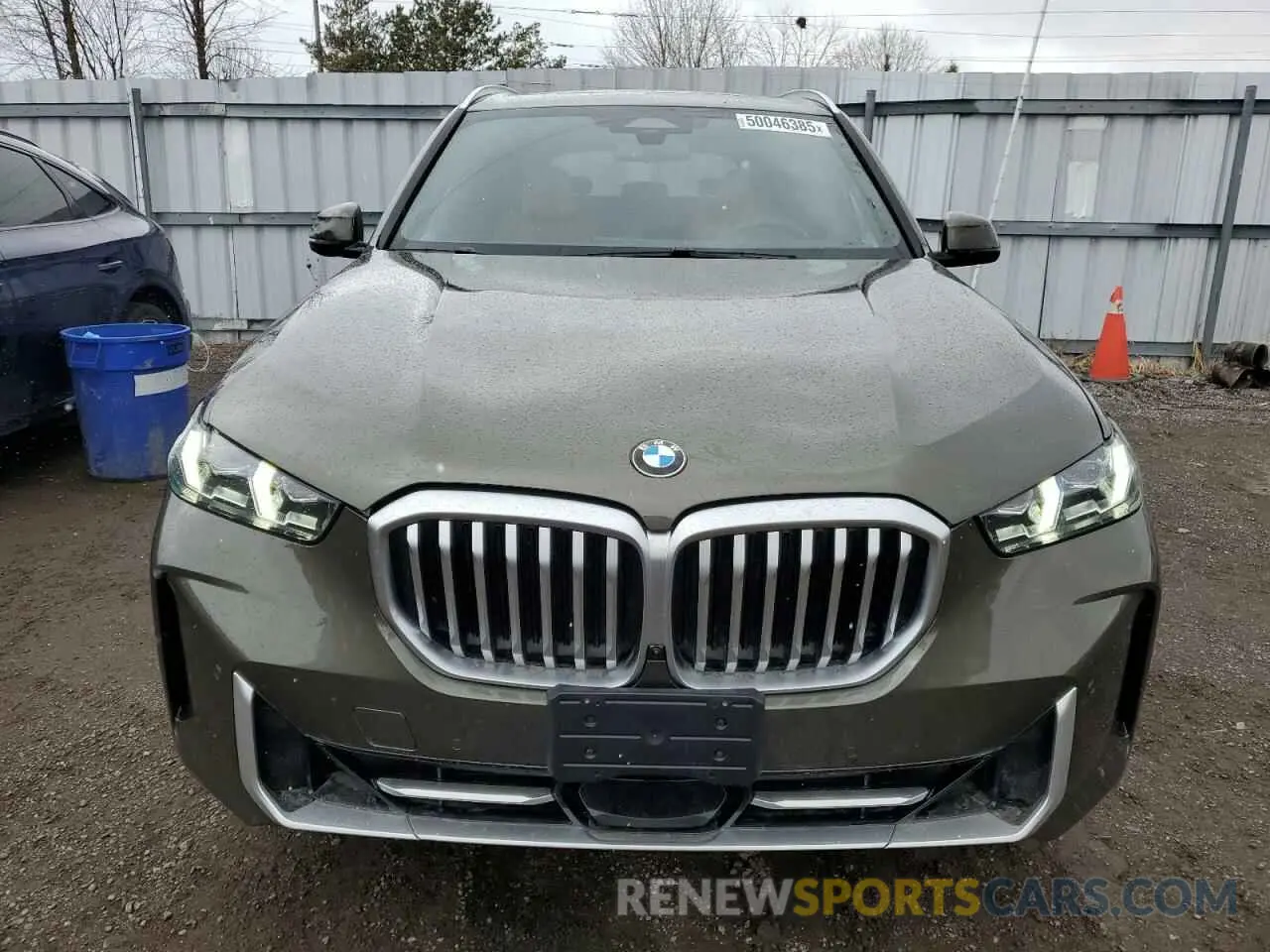 5 fotografías del automóvil dañado 5UX23EU00S9X76732 BMW X5 2025