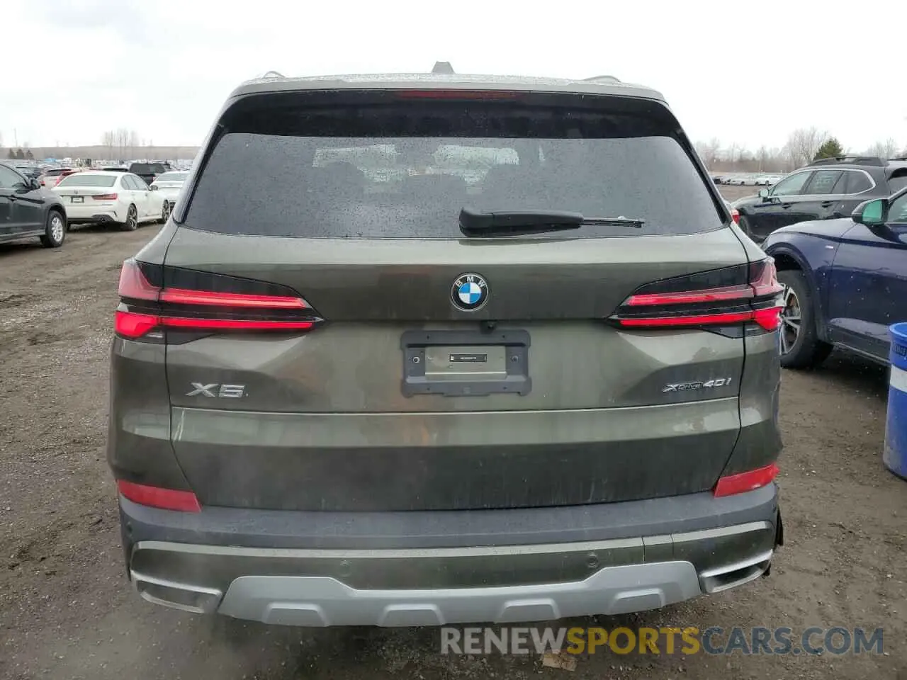 6 fotografías del automóvil dañado 5UX23EU00S9X76732 BMW X5 2025