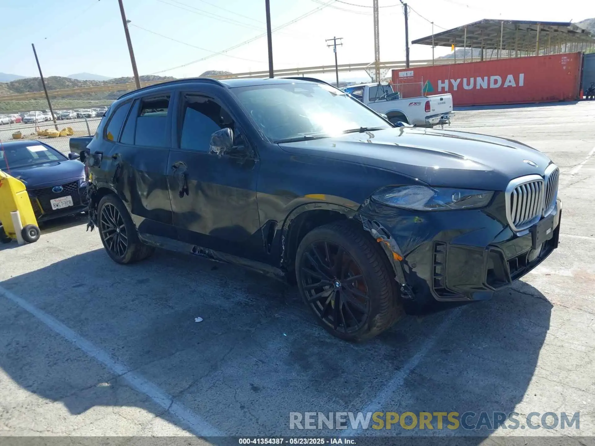 1 fotografías del automóvil dañado 5UX23EU00S9Y71257 BMW X5 2025