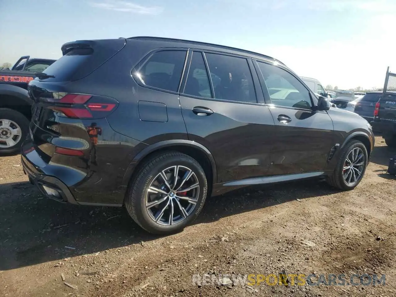 3 fotografías del automóvil dañado 5UX23EU00S9Y75230 BMW X5 2025