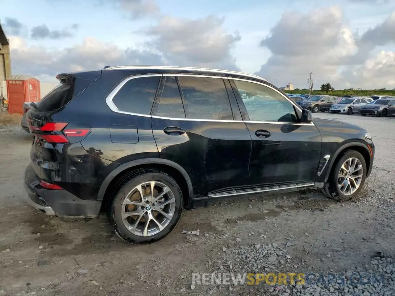 3 fotografías del automóvil dañado 5UX23EU02S9W32356 BMW X5 2025
