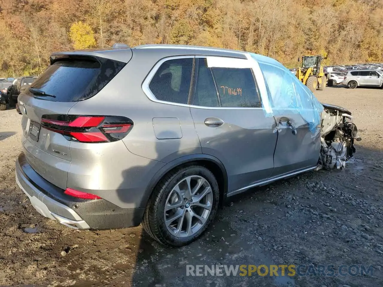 3 fotografías del automóvil dañado 5UX23EU02S9X67157 BMW X5 2025