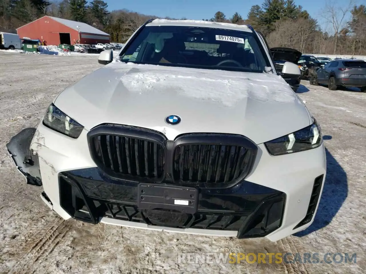5 fotografías del automóvil dañado 5UX23EU02S9Y31567 BMW X5 2025