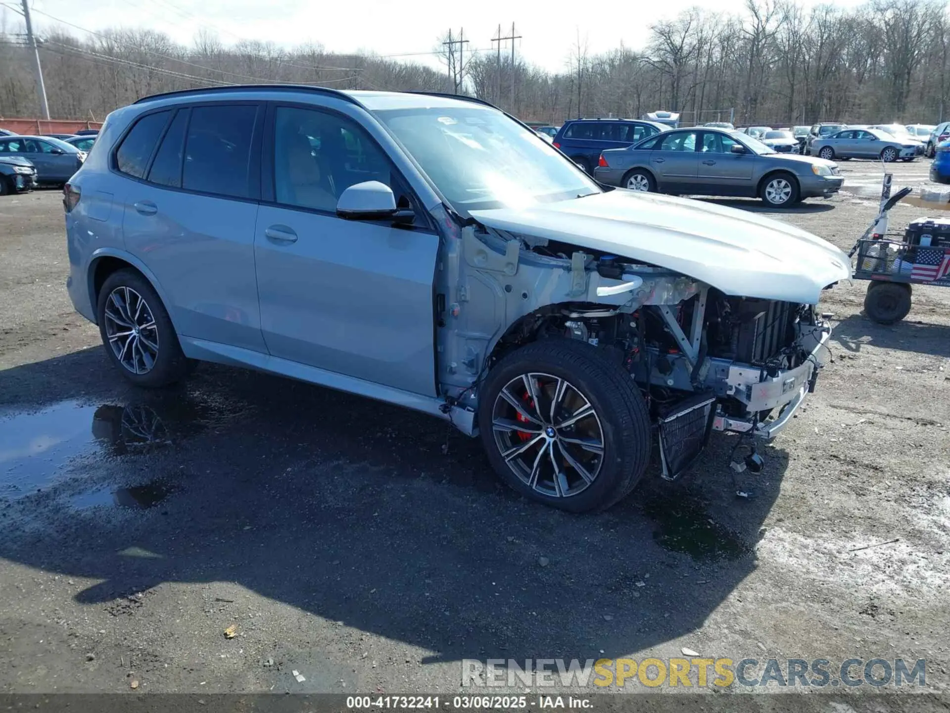 1 fotografías del automóvil dañado 5UX23EU05S9W51046 BMW X5 2025
