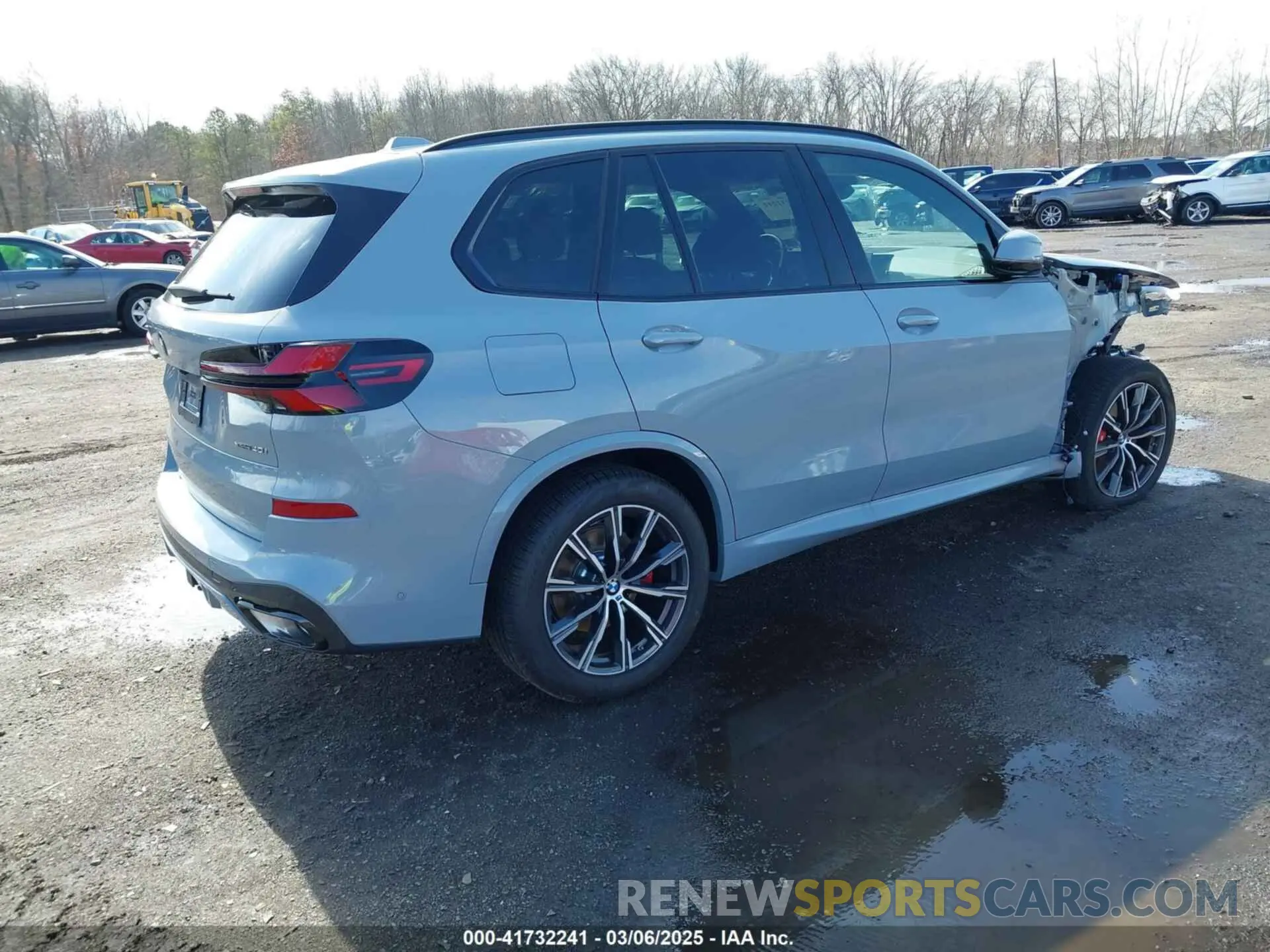 4 fotografías del automóvil dañado 5UX23EU05S9W51046 BMW X5 2025