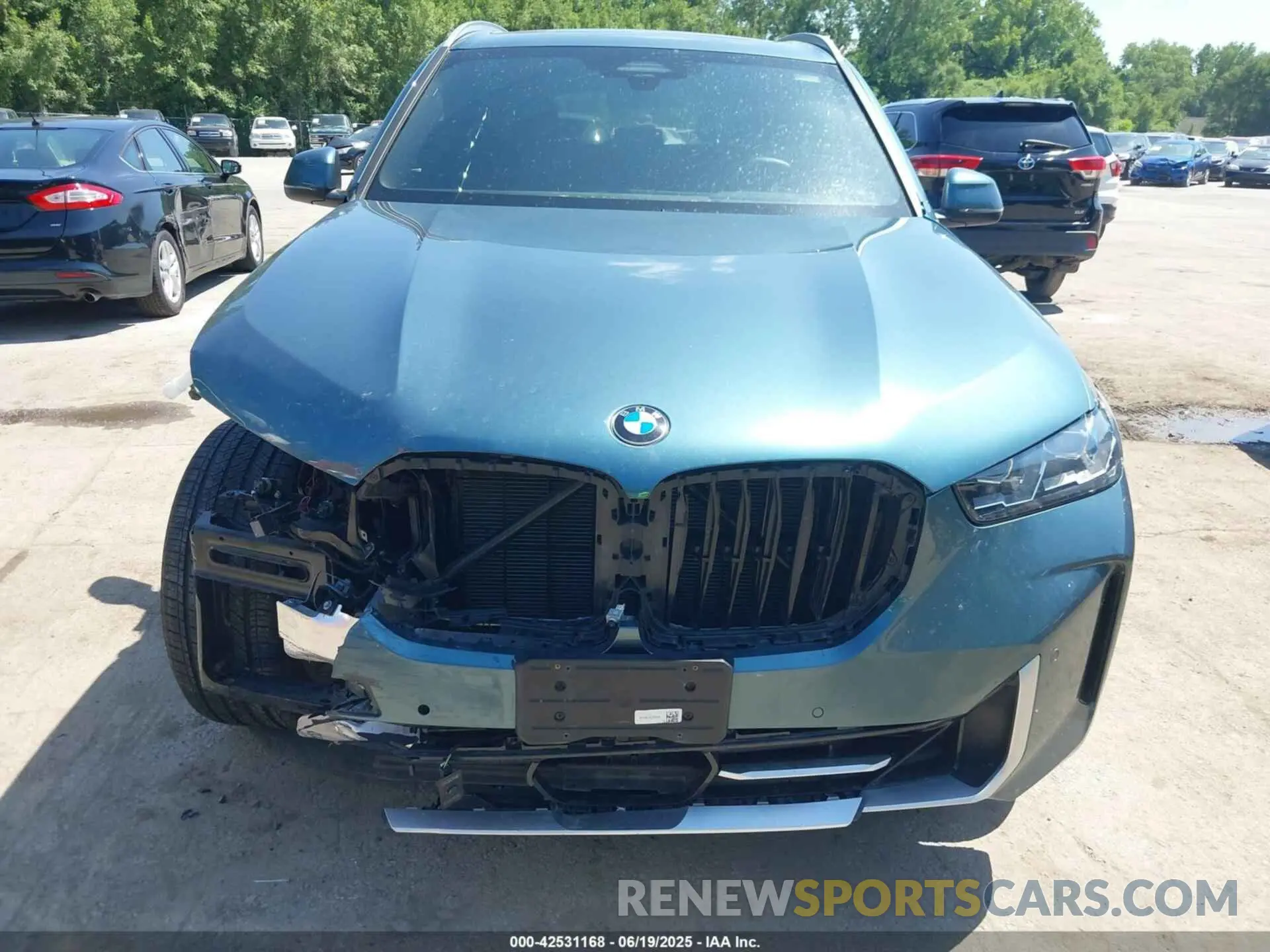 6 fotografías del automóvil dañado 5UX23EU05S9W58529 BMW X5 2025