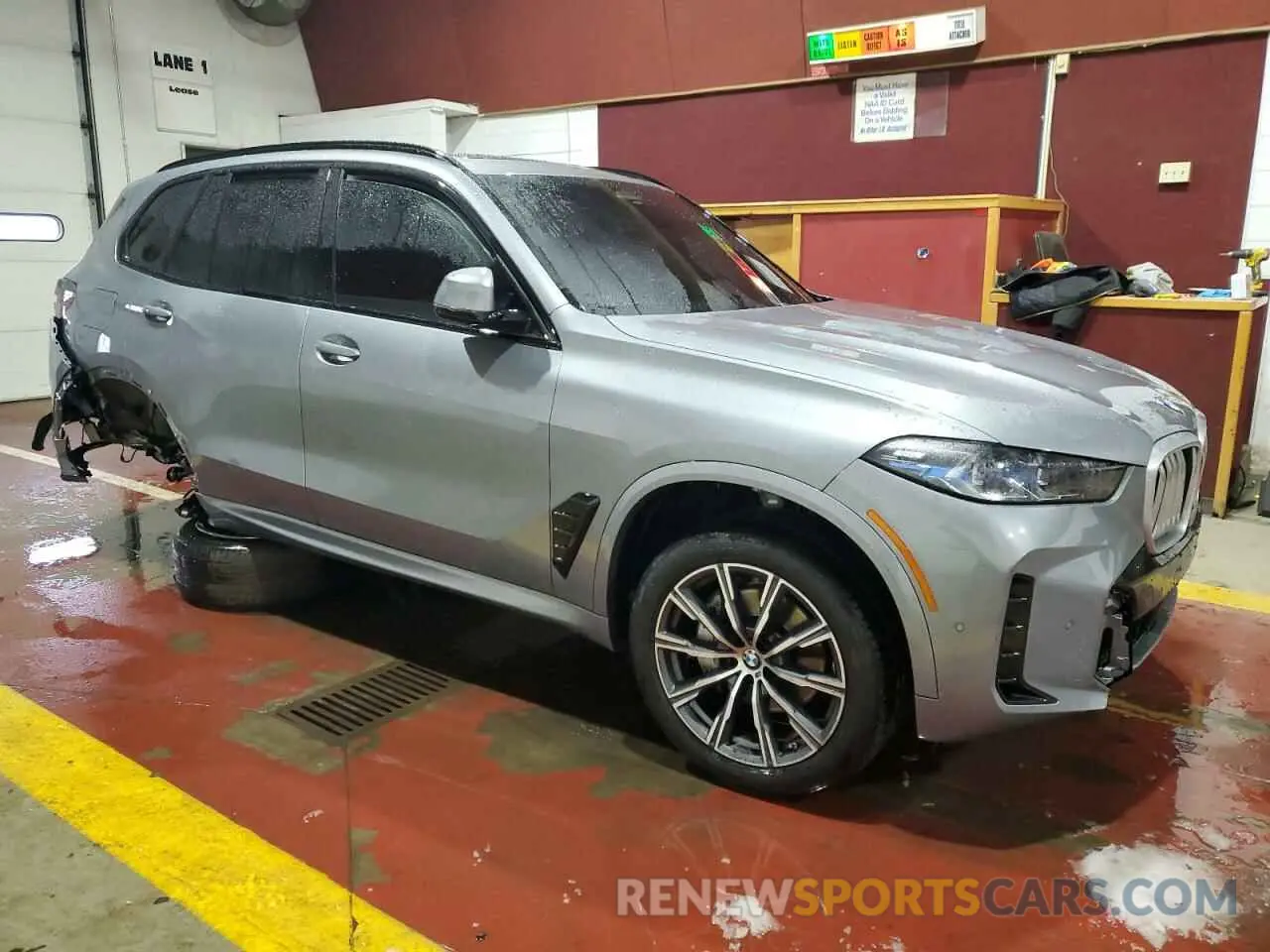 4 fotografías del automóvil dañado 5UX23EU06S9W70186 BMW X5 2025