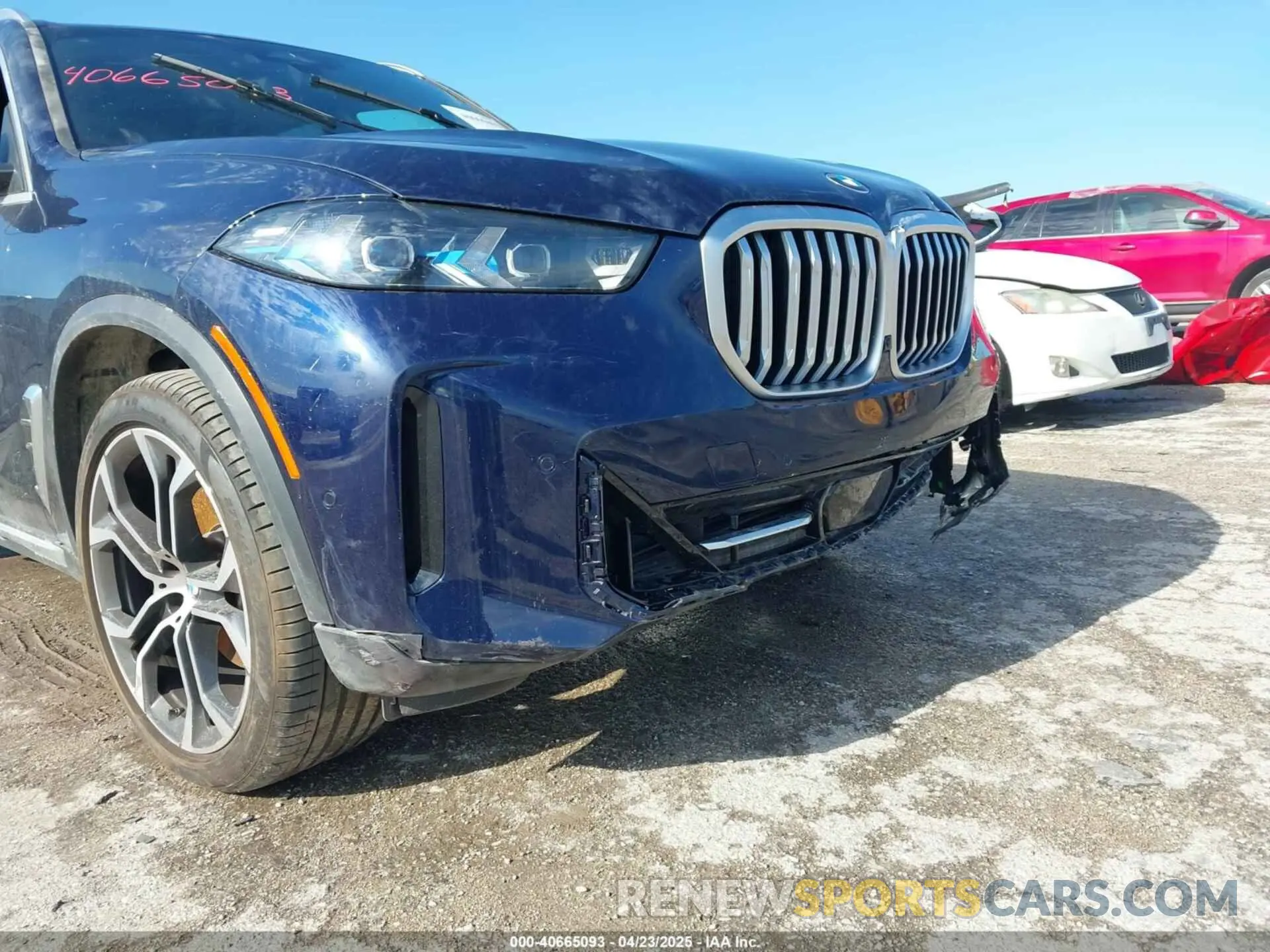 19 fotografías del automóvil dañado 5UX23EU08S9W26416 BMW X5 2025