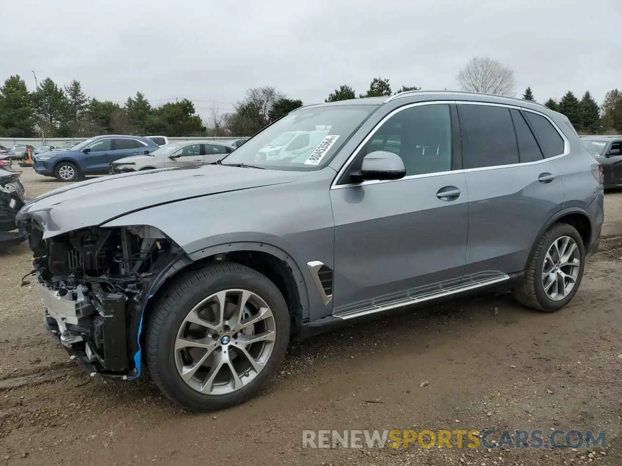 1 fotografías del automóvil dañado 5UX23EU08S9W35021 BMW X5 2025