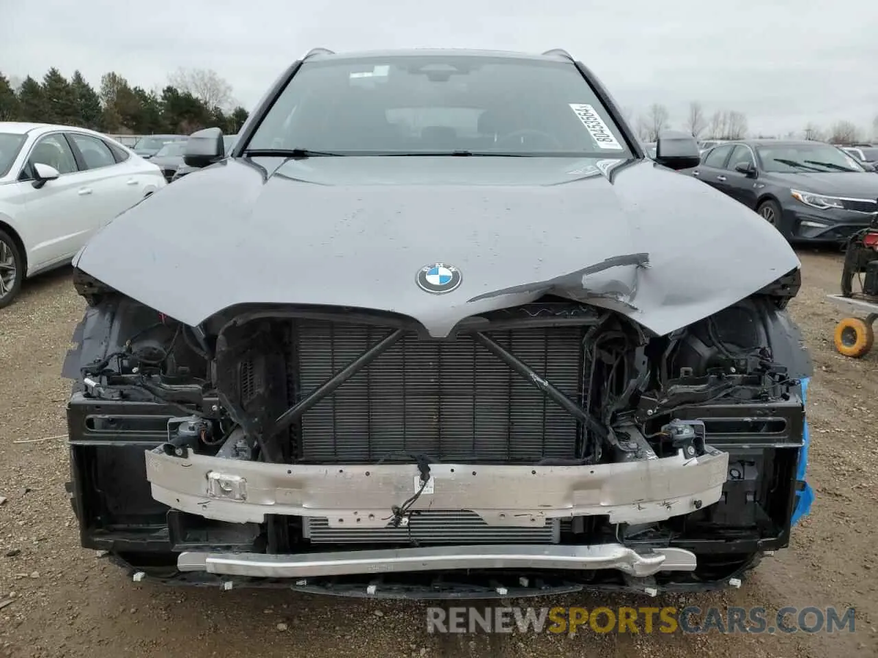 5 fotografías del automóvil dañado 5UX23EU08S9W35021 BMW X5 2025