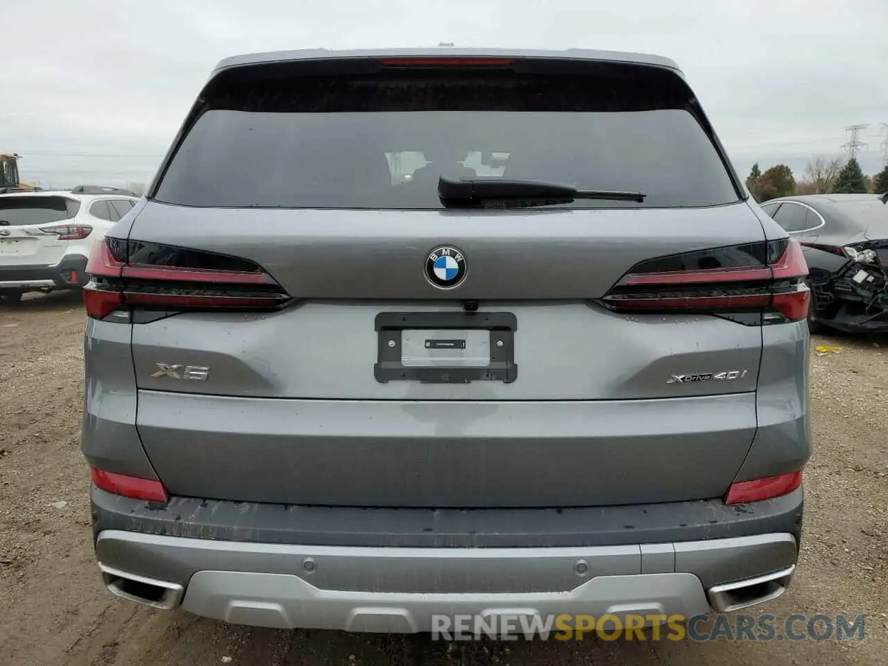 6 fotografías del automóvil dañado 5UX23EU08S9W35021 BMW X5 2025