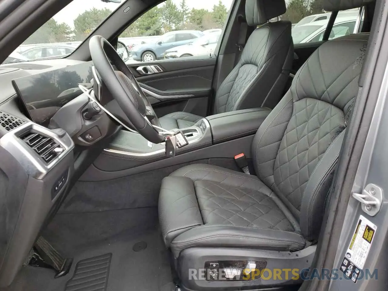 7 fotografías del automóvil dañado 5UX23EU08S9W35021 BMW X5 2025