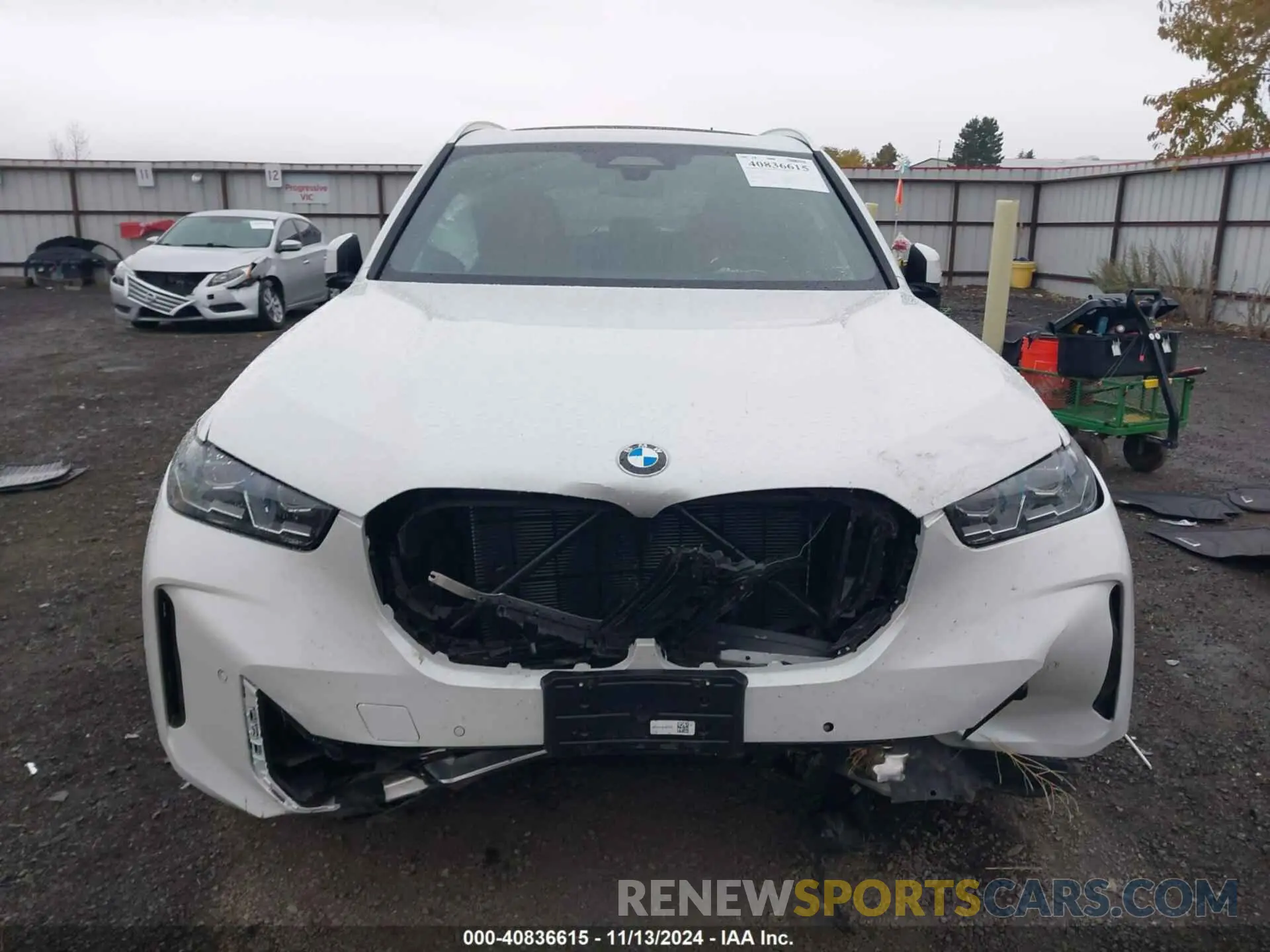 13 fotografías del automóvil dañado 5UX23EU08S9W52935 BMW X5 2025