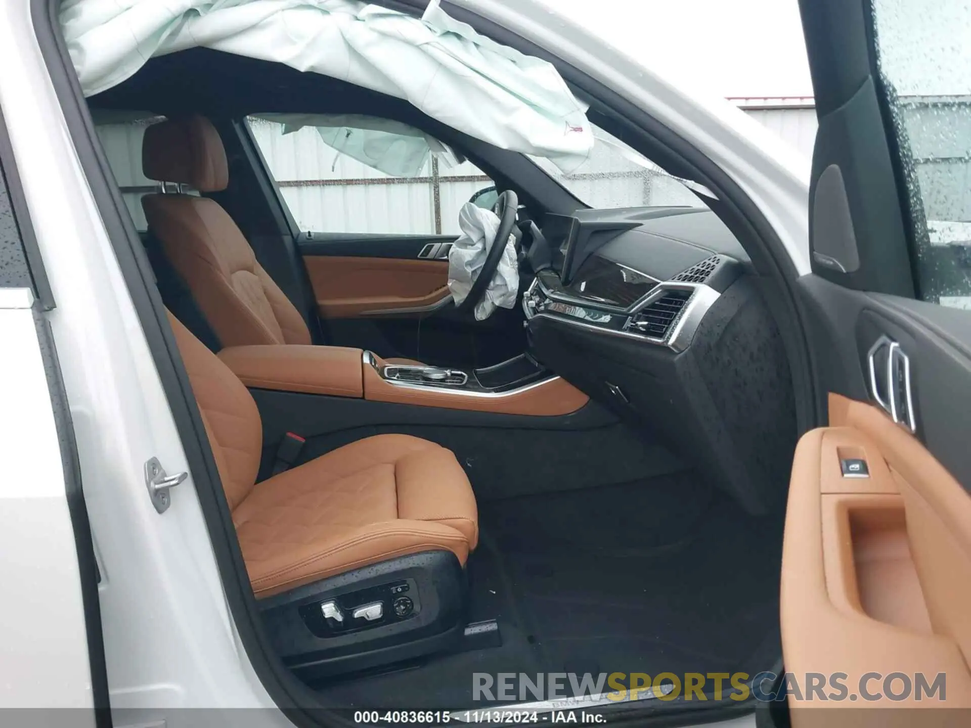 5 fotografías del automóvil dañado 5UX23EU08S9W52935 BMW X5 2025