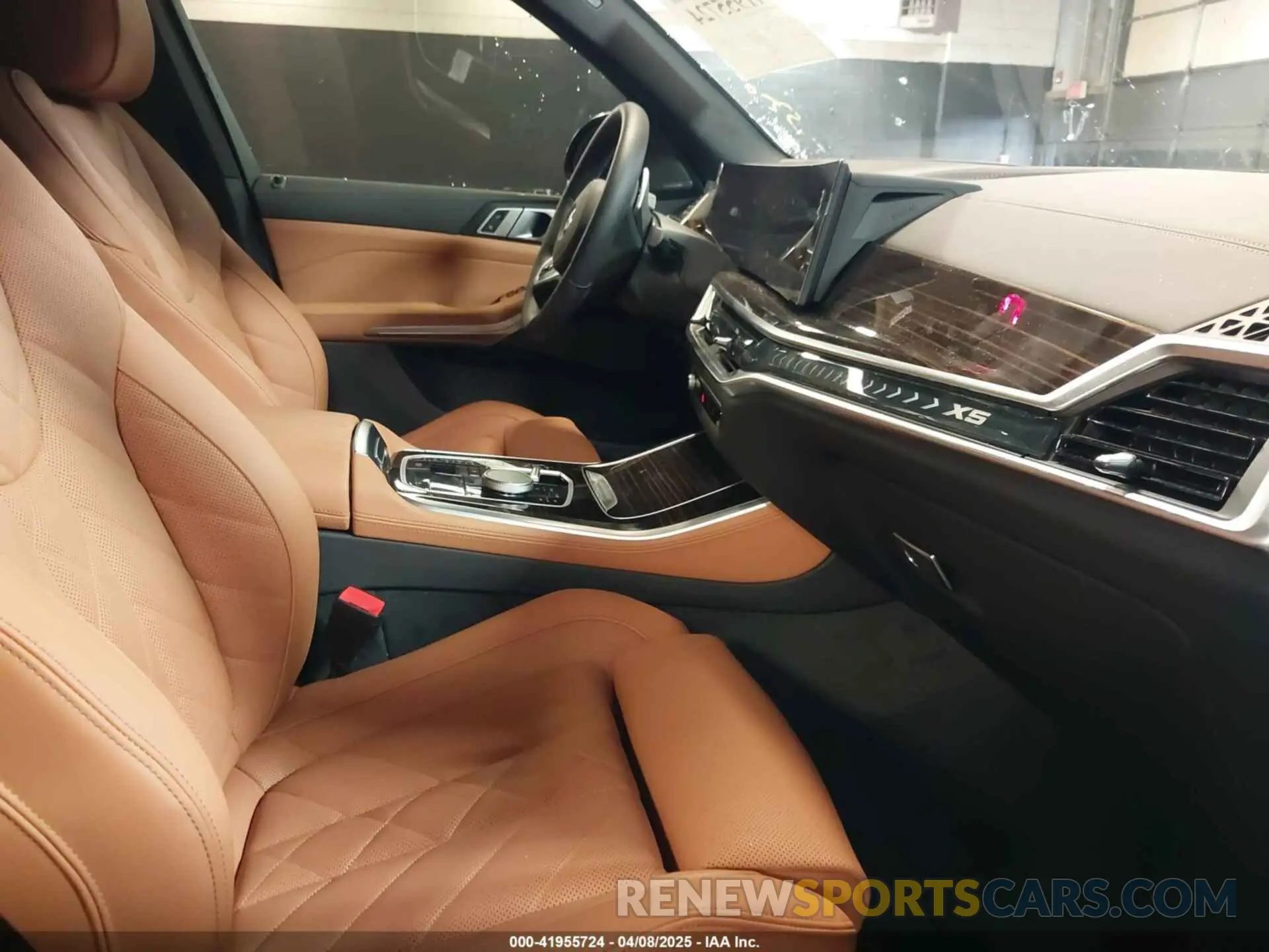 5 fotografías del automóvil dañado 5UX23EU08S9Y67859 BMW X5 2025