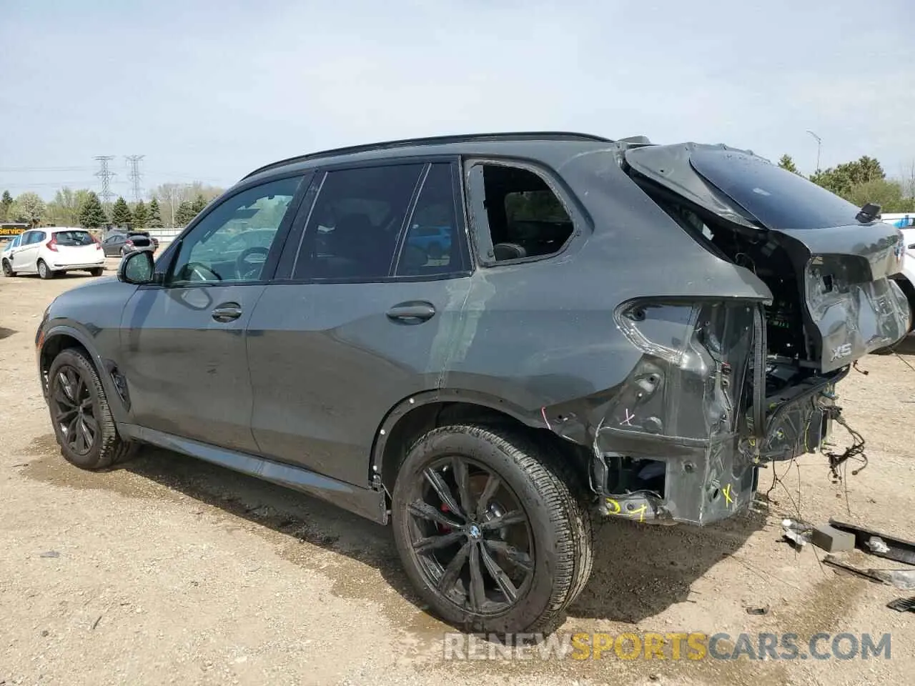 2 fotografías del automóvil dañado 5UX23EU09S9X86997 BMW X5 2025
