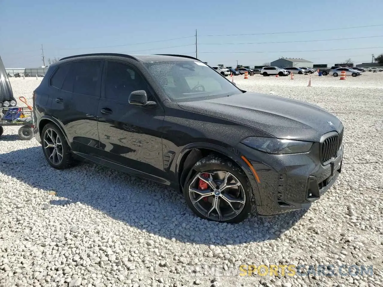 4 fotografías del automóvil dañado 5UX43EU08S9Y31758 BMW X5 2025