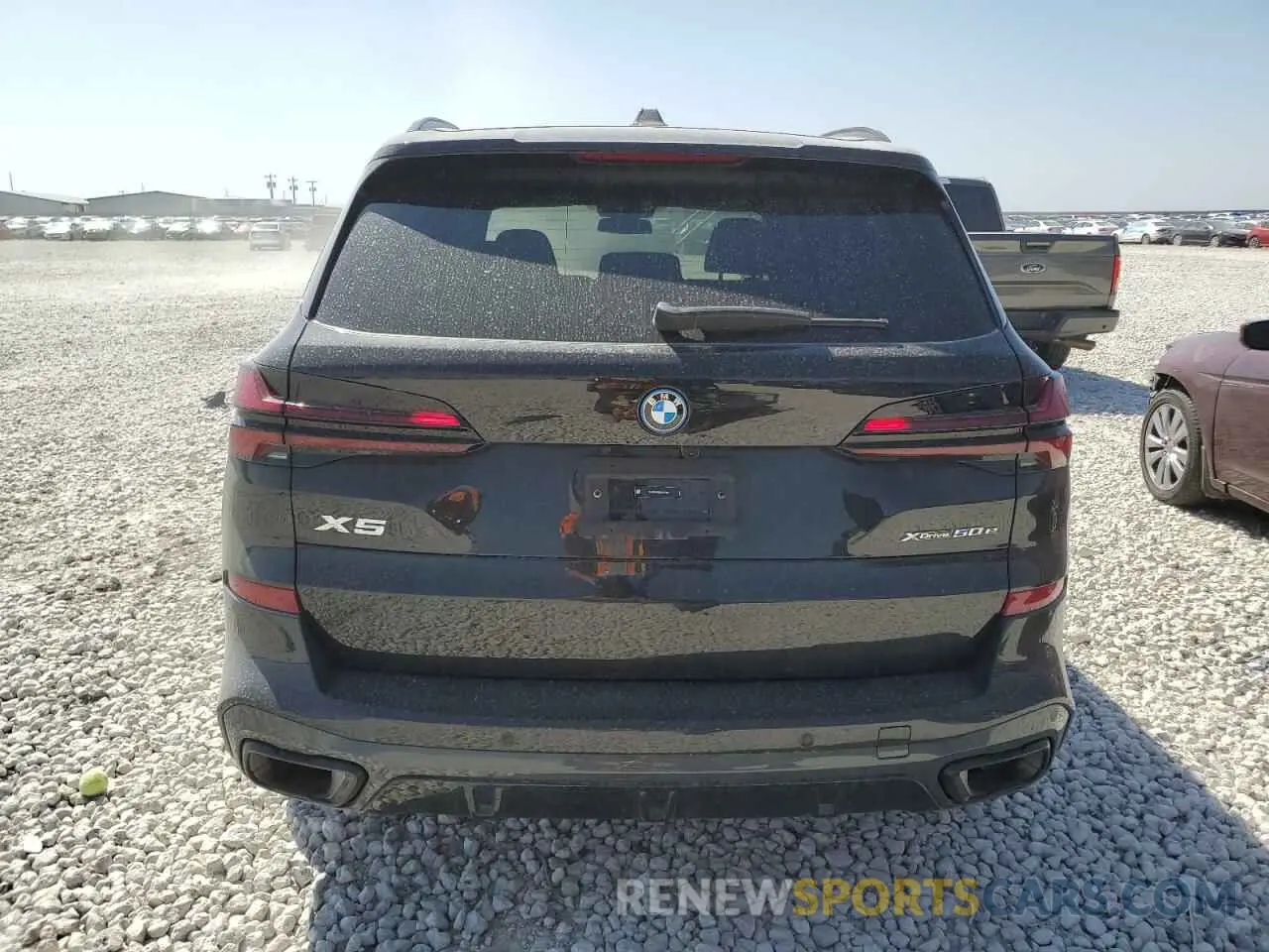6 fotografías del automóvil dañado 5UX43EU08S9Y31758 BMW X5 2025