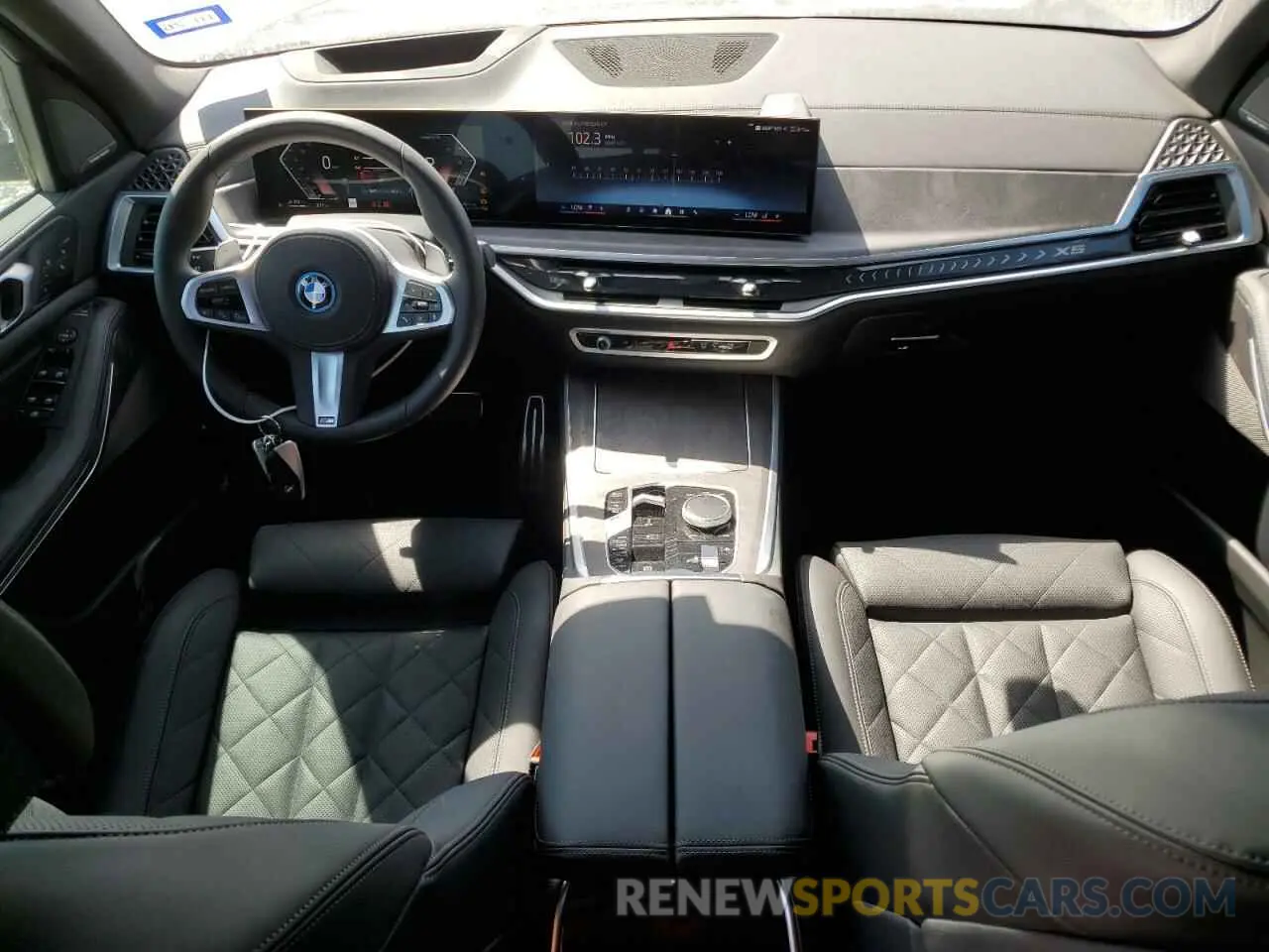 8 fotografías del automóvil dañado 5UX43EU08S9Y31758 BMW X5 2025
