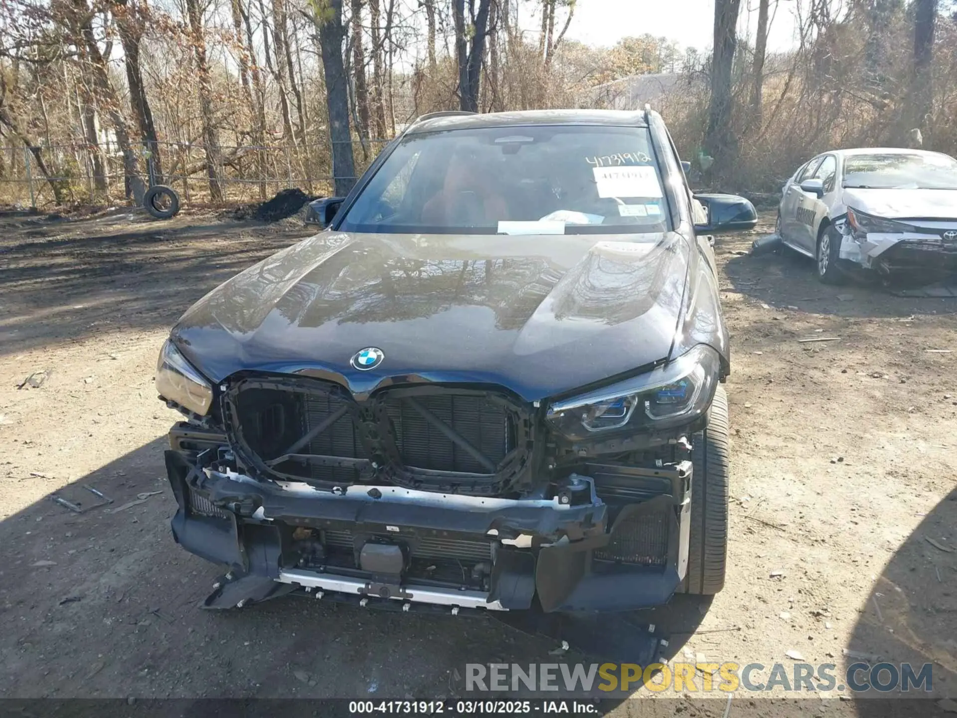 12 fotografías del automóvil dañado 5YMJU0C00N9J23747 BMW X5 M 2022