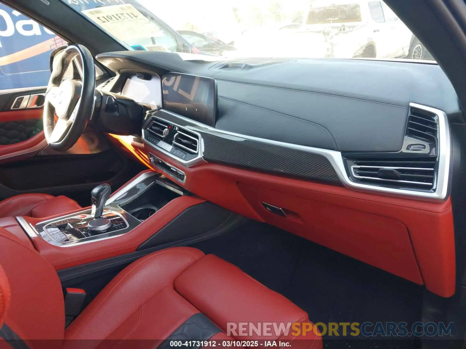 5 fotografías del automóvil dañado 5YMJU0C00N9J23747 BMW X5 M 2022