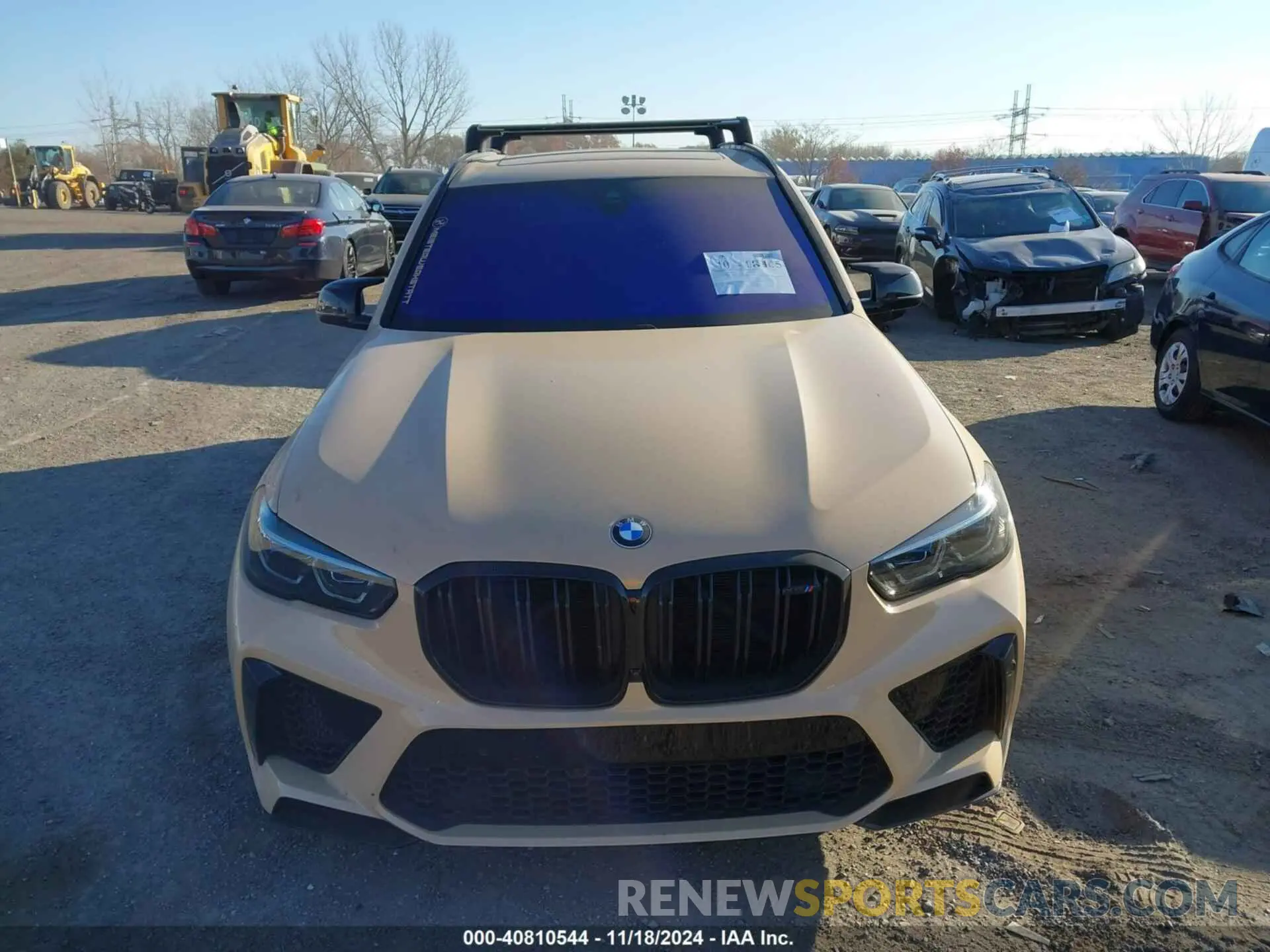12 fotografías del automóvil dañado 5YMJU0C02N9L70476 BMW X5 M 2022