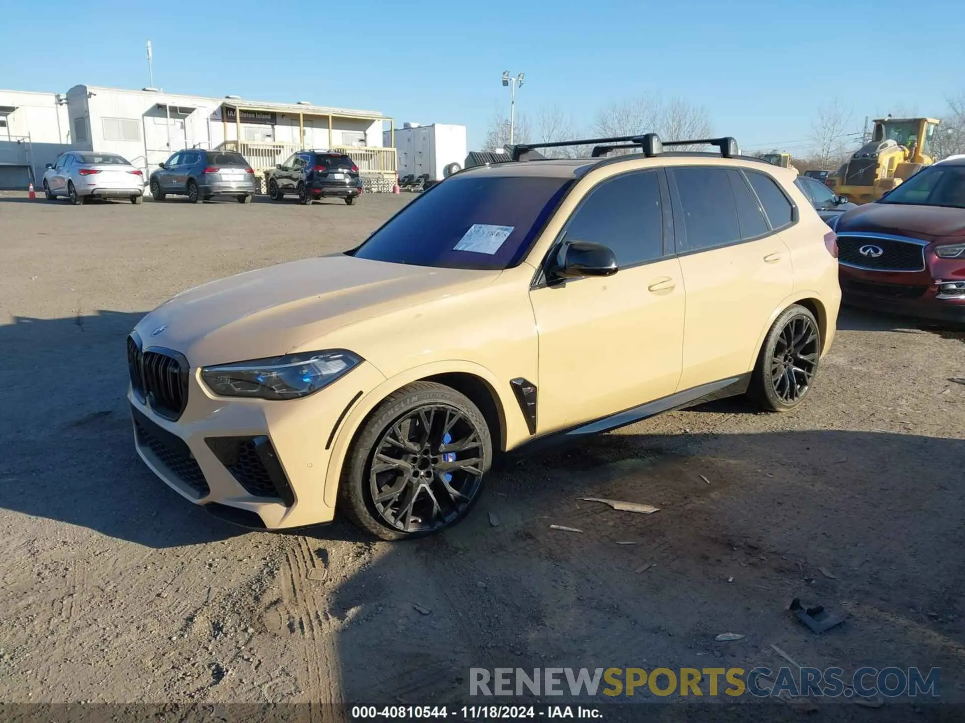 2 fotografías del automóvil dañado 5YMJU0C02N9L70476 BMW X5 M 2022