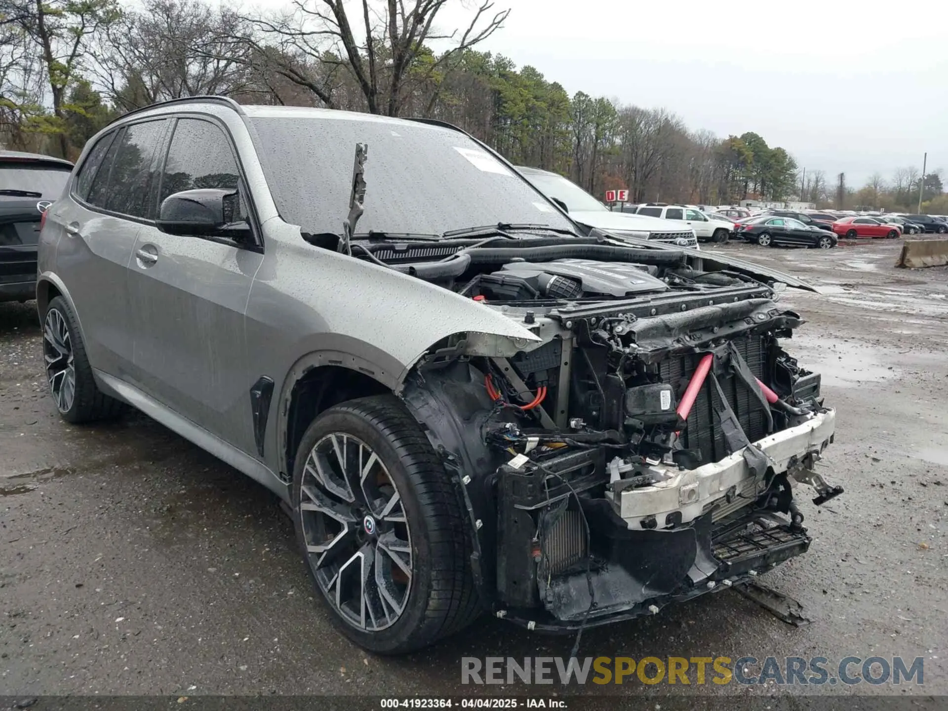6 fotografías del automóvil dañado 5YMJU0C03N9L28057 BMW X5 M 2022