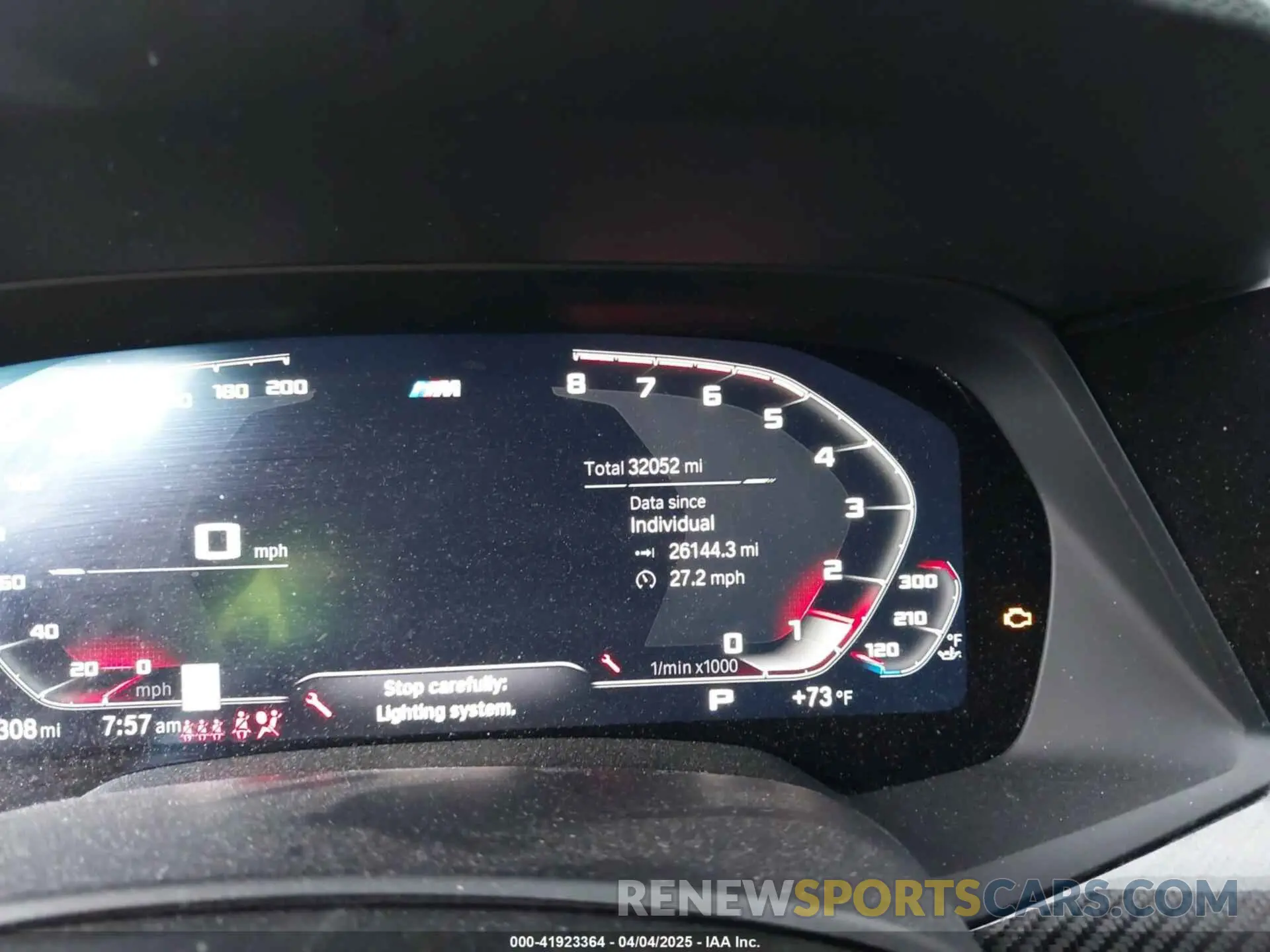 7 fotografías del automóvil dañado 5YMJU0C03N9L28057 BMW X5 M 2022