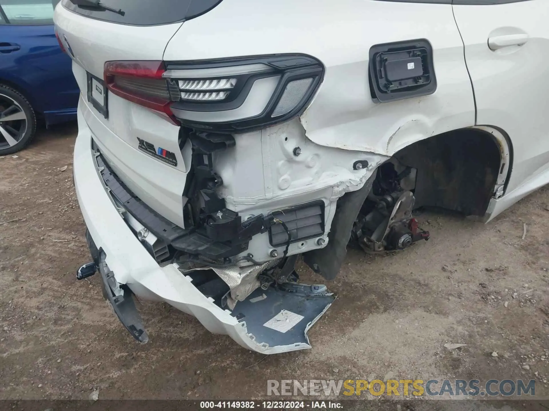 6 fotografías del automóvil dañado 5YMJU0C07N9L11794 BMW X5 M 2022