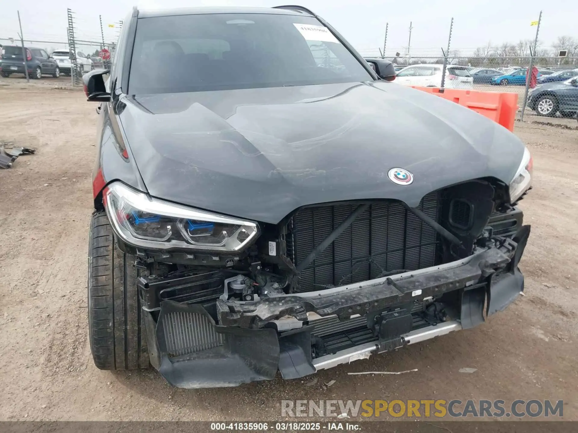 6 fotografías del automóvil dañado 5YMJU0C03P9P55922 BMW X5 M 2023
