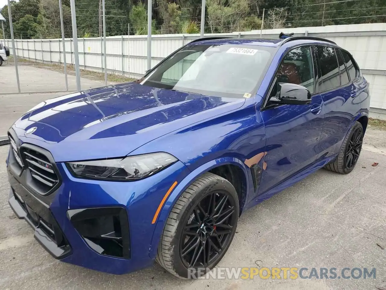 1 fotografías del automóvil dañado 5YM13ET09S9X53469 BMW X5 M COMPE 2025