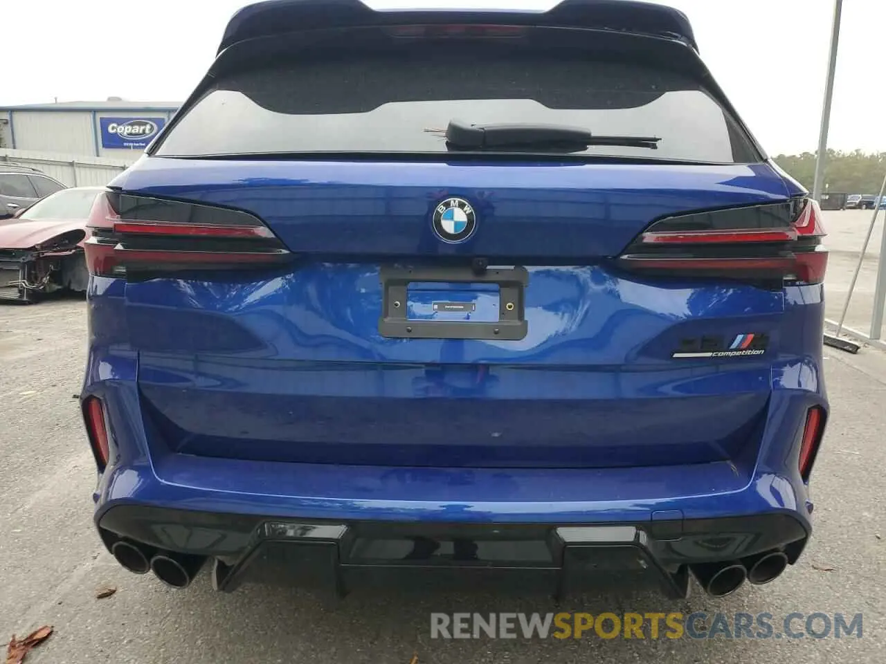 6 fotografías del automóvil dañado 5YM13ET09S9X53469 BMW X5 M COMPE 2025
