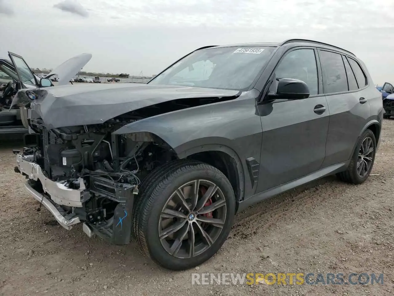 1 fotografías del automóvil dañado 5UX33EU03R9S57382 BMW X5 M60I 2024