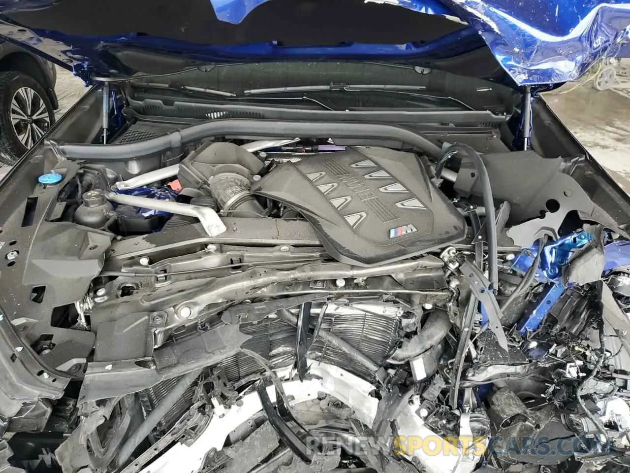 12 fotografías del automóvil dañado 5UX33EU09R9T85271 BMW X5 M60I 2024